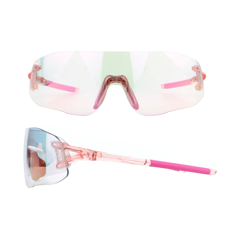 1 Ultrasonic Welding Uni-lens Marathon Jogging Sports Sunglasses